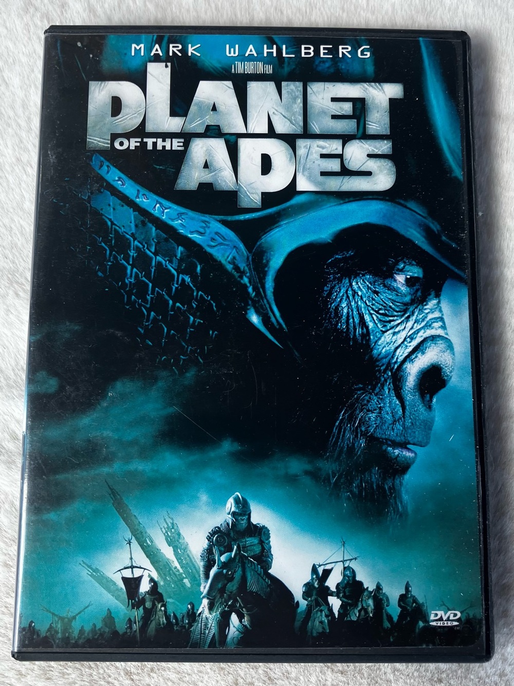 5/$20 Planet of the Apes DVD Mark Wahlberg 2001 20th Century Fox
